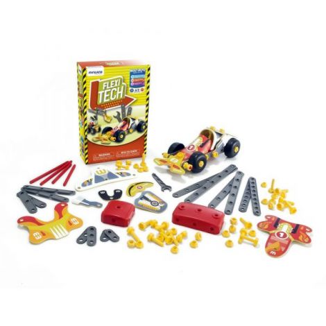 Joc de constructii Flexi Tech 77 Miniland - imagine 8